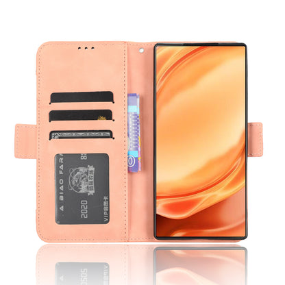 Wallet Phone Case for ZTE nubia Z50 Ultra Multiple Card Slots Phone Shell PU Leather Stand Cover