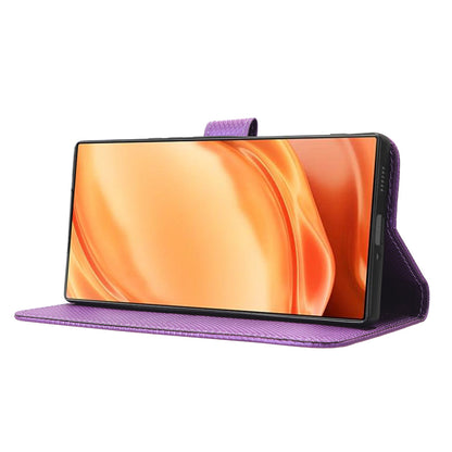 For ZTE nubia Z50 Ultra Wallet Phone Case Diamond Texture Mobile Phone Shell PU Leather Stand Cover