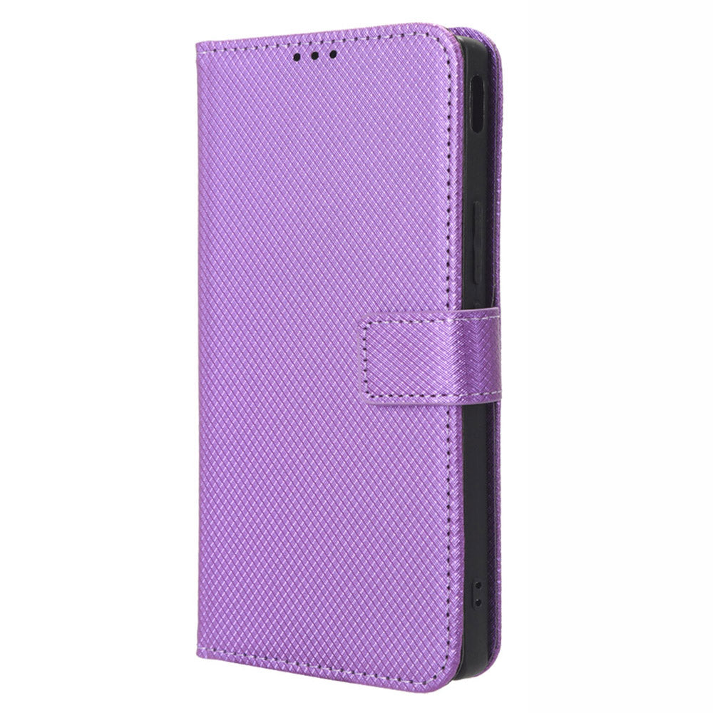 For ZTE nubia Z50 Ultra Wallet Phone Case Diamond Texture Mobile Phone Shell PU Leather Stand Cover