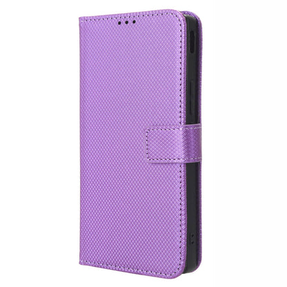For ZTE nubia Z50 Ultra Wallet Phone Case Diamond Texture Mobile Phone Shell PU Leather Stand Cover