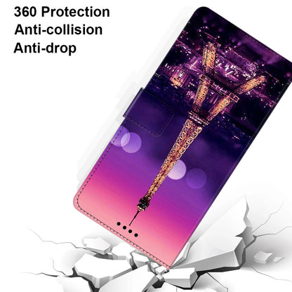 For Honor X9a 5G PU Leather Phone Case Pattern Printing Folding Stand Wallet Cover with Strap