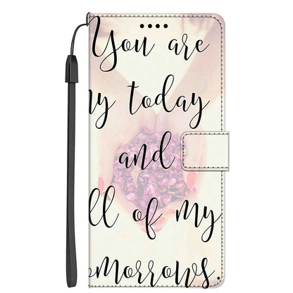 For Samsung Galaxy A24 4G PU Leather Wallet Case Pattern Printing Stand Phone Cover with Strap