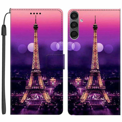 For Samsung Galaxy A24 4G PU Leather Wallet Case Pattern Printing Stand Phone Cover with Strap