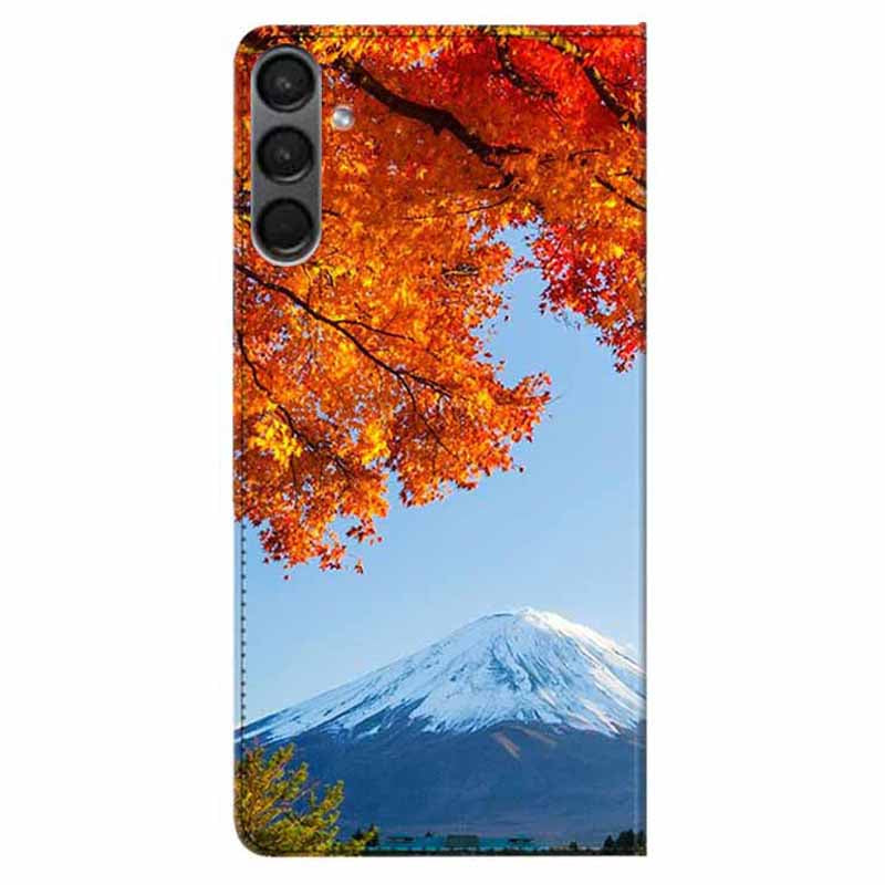 For Samsung Galaxy A24 4G PU Leather Wallet Case Pattern Printing Stand Phone Cover with Strap