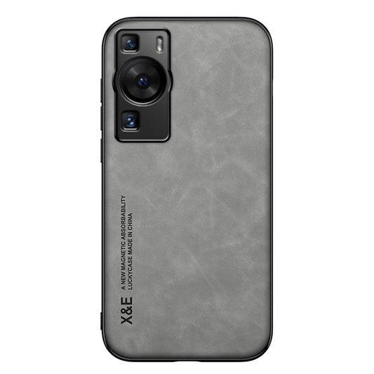 X&E For Huawei P60 Anti-scratch Skin-touch Phone Case PU Leather TPU PC Cover