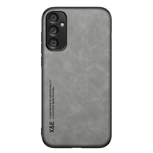 X&E For Samsung Galaxy A34 5G Mobile Phone Case Skin-touch PU Leather Coated TPU+PC Phone Cover