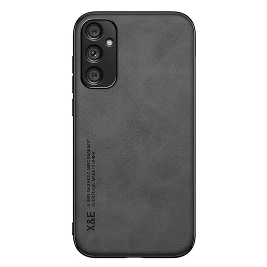 X&E For Samsung Galaxy A34 5G Mobile Phone Case Skin-touch PU Leather Coated TPU+PC Phone Cover