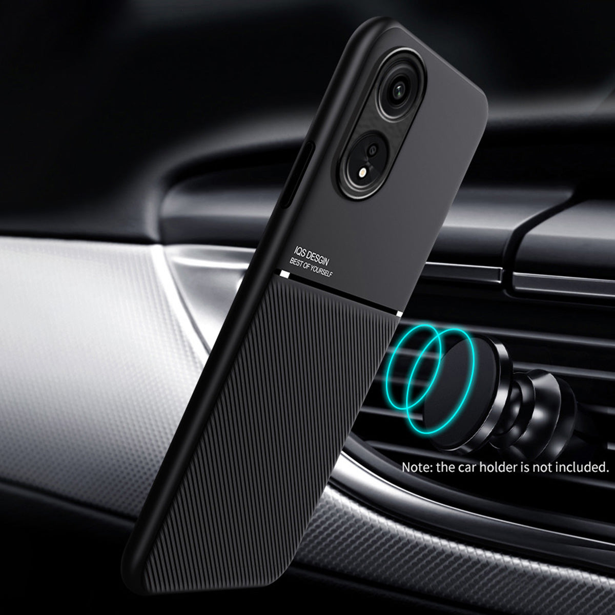 For Oppo A1 Pro 5G / Reno8 T 5G PU Leather+TPU Phone Case Lines Imprinted Protective Phone Cover