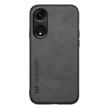 X&E For Oppo A1 Pro 5G / Reno8 T 5G Skin-touch Leather Coated TPU+PC Cover Protective Phone Case