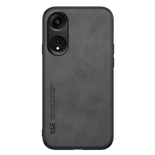 X&E For Oppo A1 Pro 5G / Reno8 T 5G Skin-touch Leather Coated TPU+PC Cover Protective Phone Case