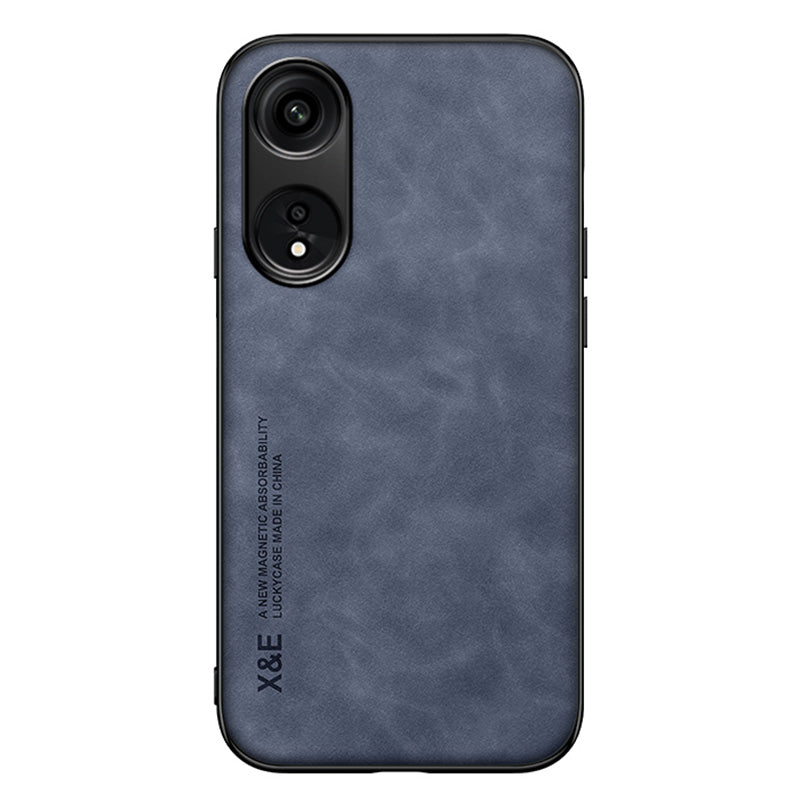 X&E For Oppo A1 Pro 5G / Reno8 T 5G Skin-touch Leather Coated TPU+PC Cover Protective Phone Case