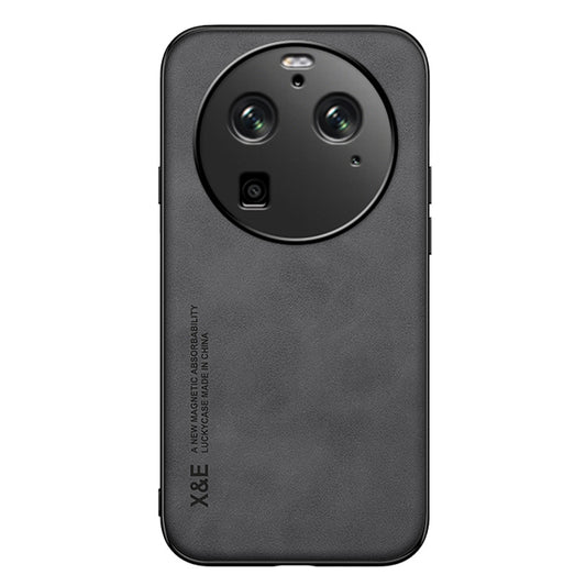 X&E For Oppo Find X6 Pro Anti-drop Phone Case PU Leather Coated TPU+PC Skin-touch Phone Cover