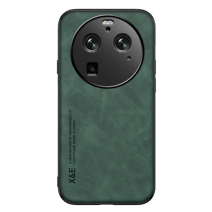 X&E For Oppo Find X6 Pro Anti-drop Phone Case PU Leather Coated TPU+PC Skin-touch Phone Cover