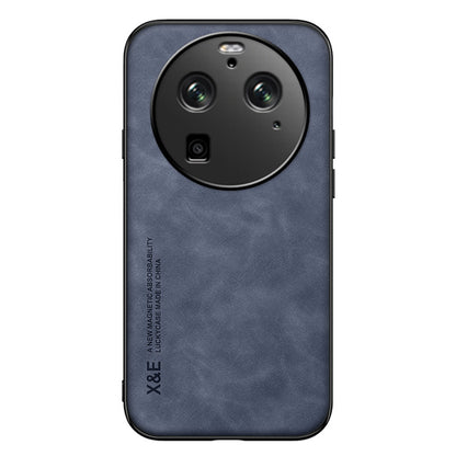 X&E For Oppo Find X6 Pro Anti-drop Phone Case PU Leather Coated TPU+PC Skin-touch Phone Cover