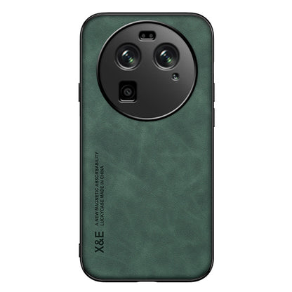 X&E For Oppo Find X6 PU Leather Coated TPU+PC Phone Case Skin-touch Phone Cover