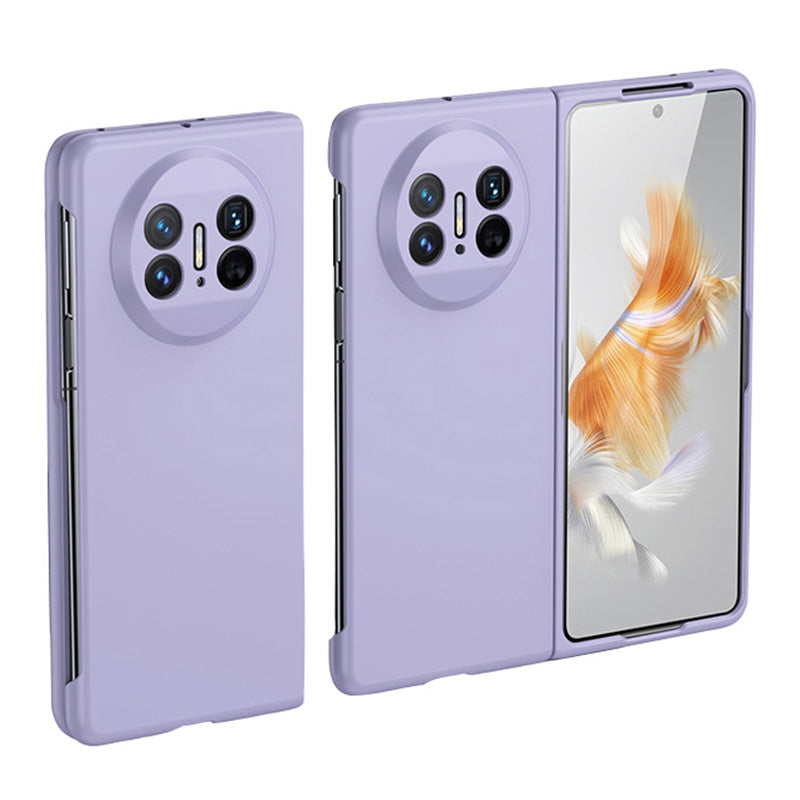 For Huawei Mate X3 5G Hard PC Skin-touch Phone Case Anti-drop Folding Phone Cover
