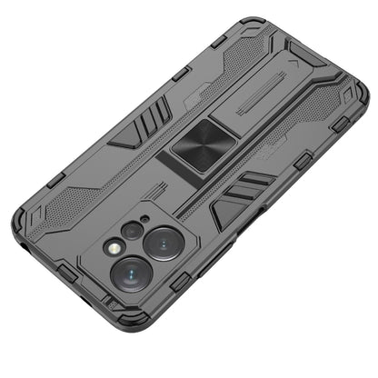 For Xiaomi Redmi Note 12 4G Kickstand Phone Case Hard PC Soft TPU Cell Phone Cover