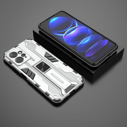 For Xiaomi Redmi Note 12 4G Kickstand Phone Case Hard PC Soft TPU Cell Phone Cover
