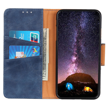 For Xiaomi Redmi Note 12 Pro+ 5G / Note 12 Explorer 5G Split Leather Wallet Phone Stand Case Crazy Horse Texture Cover