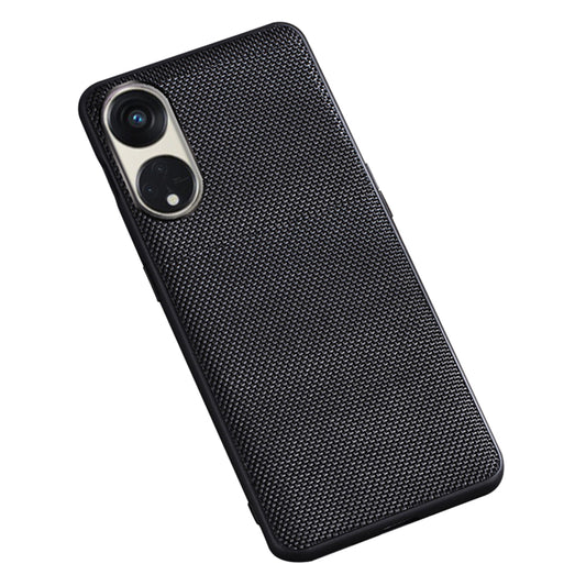 For Oppo Reno8 T 5G / A1 Pro 5G Cell Phone Back Cover Nylon Coated Soft TPU Phone Case