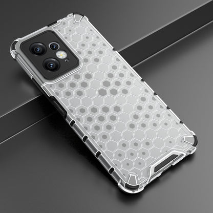 For Xiaomi Redmi Note 12 4G Honeycomb Texture Phone Case TPU+PC Anti-drop Smartphone Cover