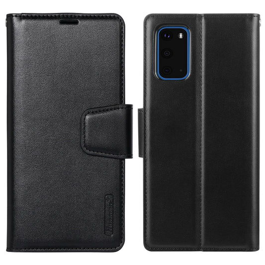 HANMAN Mill Series for Samsung Galaxy S20 Plus 5G / 4G Stand Phone Case Leather Wallet Smartphone Cover