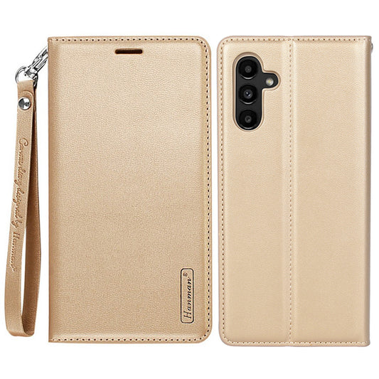 HANMAN Minuo Series For Samsung Galaxy A54 5G PU Leather Stand Cover Phone Wallet Case