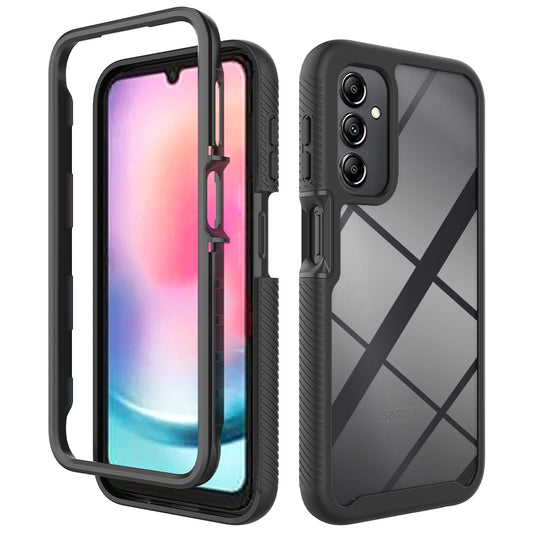For Samsung Galaxy A24 4G Anti-drop Cell Phone Case Acrylic+PC+TPU Phone Cover