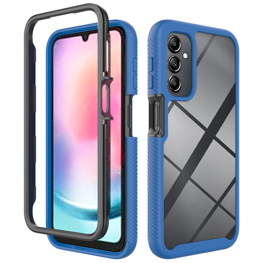 For Samsung Galaxy A24 4G Anti-drop Cell Phone Case Acrylic+PC+TPU Phone Cover