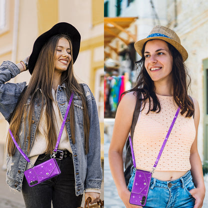 For Samsung Galaxy A14 5G / 4G PU Leather+TPU Phone Cover Kickstand Card Holder Cell Phone Case