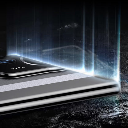 Shockproof Phone Back Case for Huawei P60 Pro Electroplated Hard PC Anti-drop Protective Cover