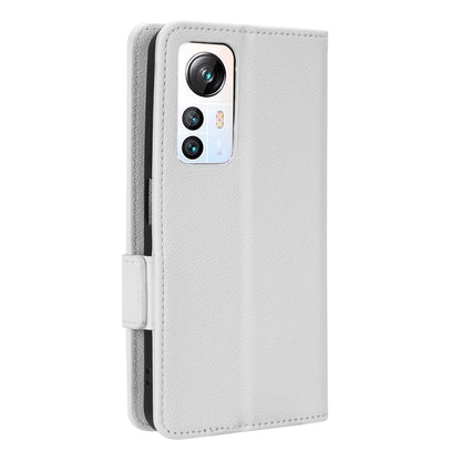 For Blackview A85 Wallet Phone Case PU Leather Litchi Texture Stand Cover with Strap