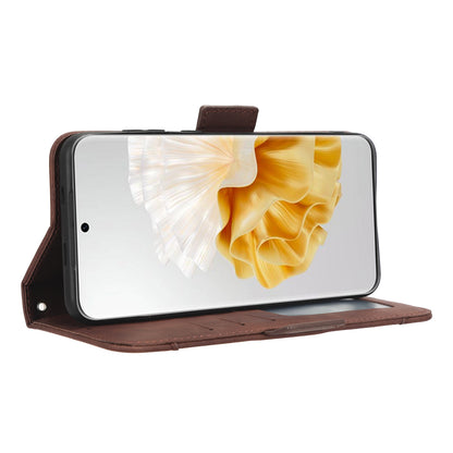 For Huawei P60 Pro / P60 Multiple Card Slots Leather Phone Cover Phone Shell Wallet Cell Phone Case