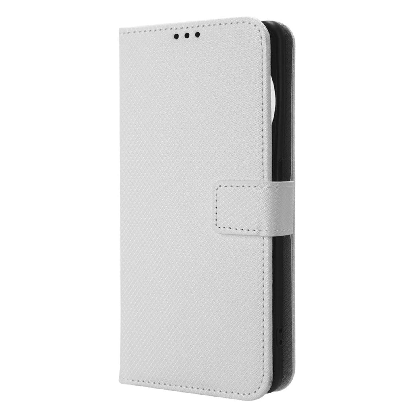 For Oppo Find X6 PU Leather Wallet Case Diamond Texture Stand Protective Phone Cover