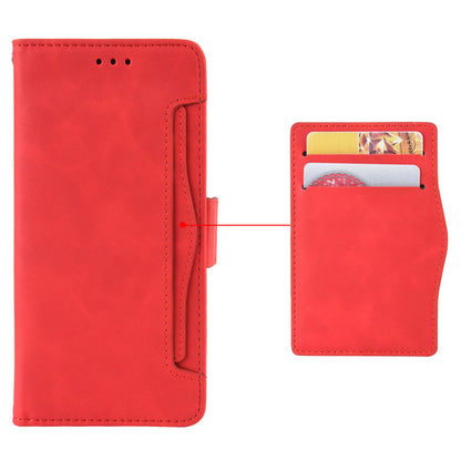 Wallet Phone Shell for Oppo Find X6 Pro Leather Flip Cover Multiple Card Slots Phone Case with Stand