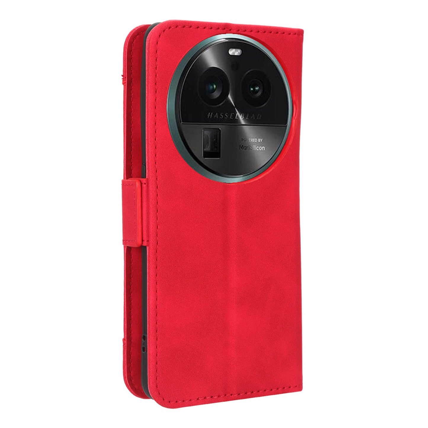 Wallet Phone Shell for Oppo Find X6 Pro Leather Flip Cover Multiple Card Slots Phone Case with Stand