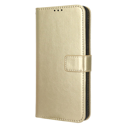 For Oppo Find X6 Pro Magnetic Wallet Flip Case PU Leather Crazy Horse Texture Stand Phone Cover