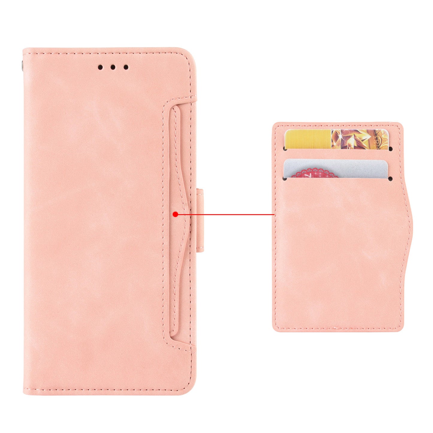 For OnePlus Nord CE 3 Lite 5G / Nord N30 5G Multiple Card Slots Phone Case Leather Wallet Stand Cover