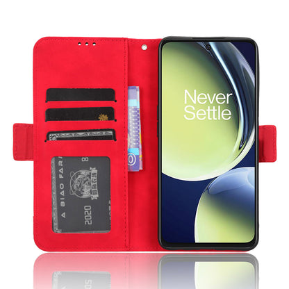 For OnePlus Nord CE 3 Lite 5G / Nord N30 5G Multiple Card Slots Phone Case Leather Wallet Stand Cover