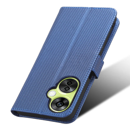 For OnePlus Nord CE 3 Lite 5G / Nord N30 5G Phone Case Wallet Stand Diamond Texture Phone Leather Cover