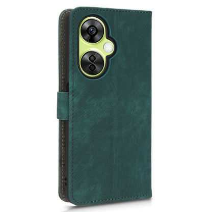 For OnePlus Nord CE 3 Lite 5G / Nord N30 5G Phone Stand Case PU Leather RFID Blocking Wallet Cover with Strap