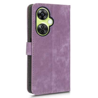 For OnePlus Nord CE 3 Lite 5G / Nord N30 5G Phone Stand Case PU Leather RFID Blocking Wallet Cover with Strap