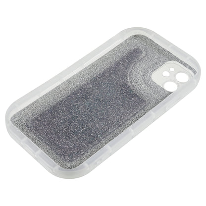 For iPhone 12 6.1 inch Soft TPU Phone Case Bling Glitter Sparkle Epoxy Cover