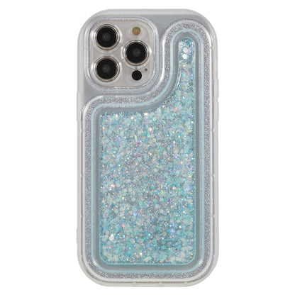 For iPhone 13 Pro 6.1 inch Epoxy Powder Mobile Phone Case Soft TPU Shockproof Cover