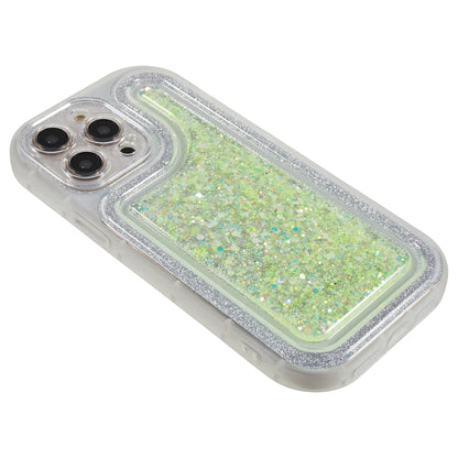 For iPhone 13 Pro 6.1 inch Epoxy Powder Mobile Phone Case Soft TPU Shockproof Cover