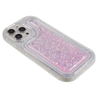 For iPhone 13 Pro 6.1 inch Epoxy Powder Mobile Phone Case Soft TPU Shockproof Cover