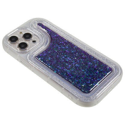 For iPhone 13 Pro 6.1 inch Epoxy Powder Mobile Phone Case Soft TPU Shockproof Cover