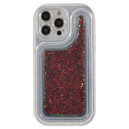 For iPhone 13 Pro 6.1 inch Epoxy Powder Mobile Phone Case Soft TPU Shockproof Cover