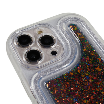 For iPhone 13 Pro 6.1 inch Epoxy Powder Mobile Phone Case Soft TPU Shockproof Cover