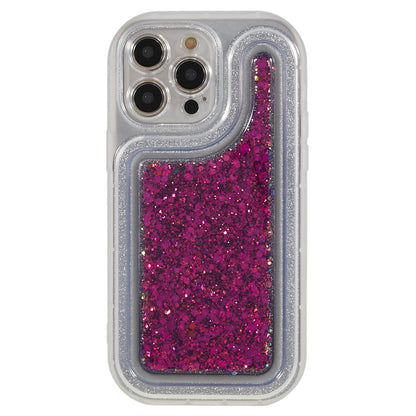 For iPhone 13 Pro 6.1 inch Epoxy Powder Mobile Phone Case Soft TPU Shockproof Cover